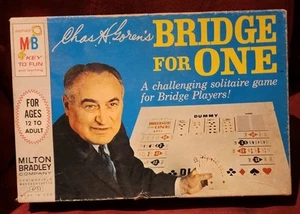 Chas Goren's 1966 Advanced Bridge for One Card Game 4753 Edition Complete - Picture 1 of 2