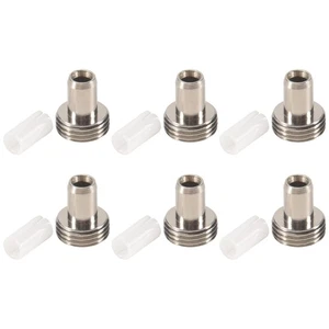 6 piezas fundas de tubo de cerámica y 6 piezas adaptador de conector de cabeza de metal 9305 - Imagen 1 de 6