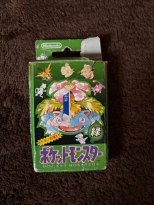 Pokemon green Poker Playing Cards Deck Venusaur Nintendo - Picture 1 of 7
