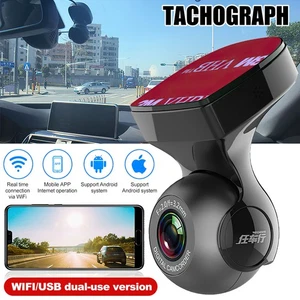 Car Wifi Dash Camera Cam Video Recorder Night Vision G-sensor Parking Monitor - Picture 1 of 18