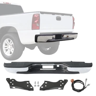 Repuesto parachoques trasero BriSunshine para Chevy Silverado 1500 2500 Foto 1 de 4