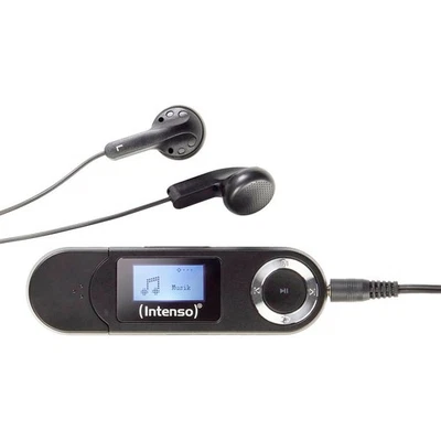 Intenso Musik Walker MP3-Player schwarz 16 GB - Bild 1 von 4