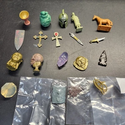Indiana Jones 18 Relics Set Hard to Find Rare - Image 1 of 4