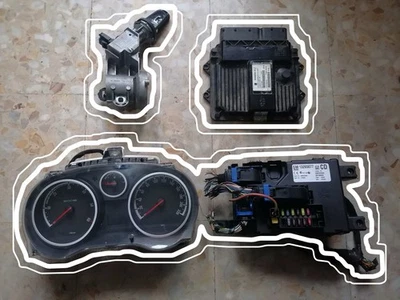 Kit Avviamento Centralina Motre Ecu Opel Corsa 1.3dti 55568383kz - Immagine 1 di 4