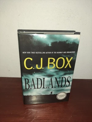 Badlands C.J. Box 1st Printing Hardcover Signed - Image 1 of 4