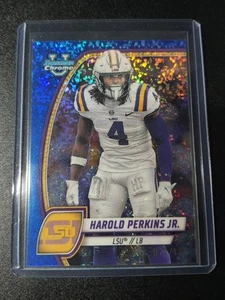 Harold Perkins Jr. - Bowman University 2024 - LSU - Blue Mini Diamond - /175 - Picture 1 of 3