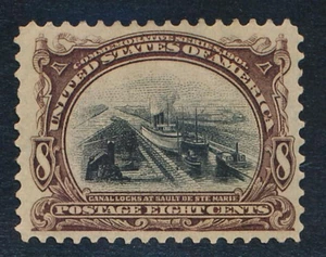 UNITED STATES (US) 298 MINT F-VF HINGED 8c PAN AMERICAN, - Picture 1 of 2