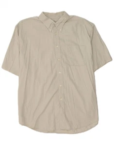 DOCKERS Mens Shirt Size 17 1/2 XL Beige Cotton AV13 - Picture 1 of 3