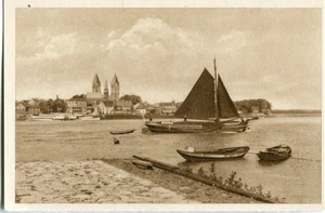 AK REES /Niederrhein Totale, Reichswinterhilfe 1934/35 Frachtsegler - Picture 1 of 1