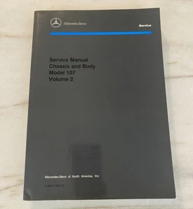 Mercedes-Benz: Service Manual Chassis and Body Series 107 Volume 2 - Bild 1 von 9