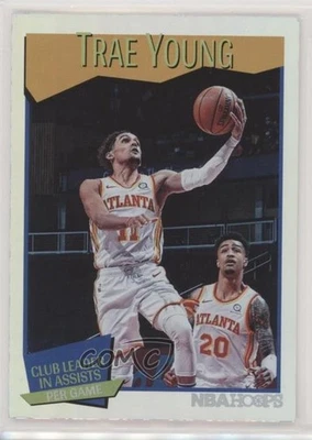 2021-22 Panini NBA Hoops Hoops Tribute Trae Young #263 - Image 1 of 2