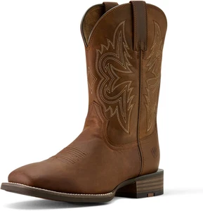 ARIAT mens Western Big Rig Wide Square Toe Cowboy Boot - Picture 1 of 10