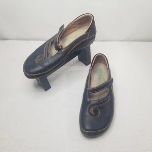Naot Damenschuhe EUR 38 braun Leder Wildleder Swirl Matai Mary Jane flach Klettverschluss - Bild 1 von 18