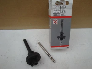 ADAPTADOR DE ÁRBOL BOSCH SDS PLUS HOLESAW Y BROCA PILOTO 33 mm a 152 mm 2609390036 - Imagen 1 de 1