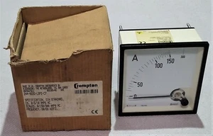 Amperímetro Crompton Instruments 0-300A 50/60Hz 244-022G-LSPZ-C7 - Imagen 1 de 7