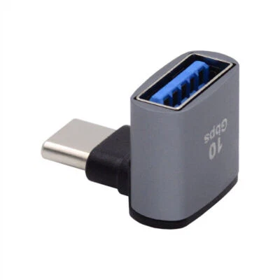 CY Up Down Angled USB-C Type-C to USB 3.0 Female OTG Adapter 90 Degree - Image 1 of 4