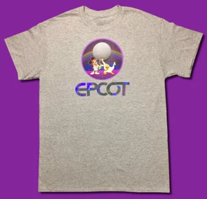 Disney World Epcot Figment Vaporwave Holo Medium T-Shirt custom unisex men women - Picture 1 of 3