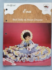 EVA - Fits 13" Bed/Music Box Doll - FIBRECRAFT Crochet Pattern 510 - Picture 1 of 2