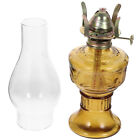  Glass Kerosene Lamps Oil Centerpiece Decorate Old Fashioned