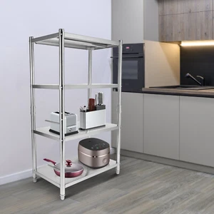 Stainless Steel Kitchen Shelf 31.1*18.1*51.9in Shelving Rack Shelves Rack  - Picture 1 of 13