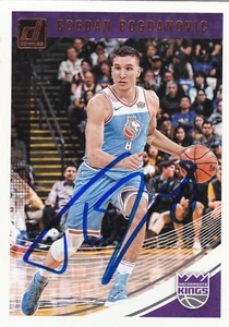 BOGDAN BOGDANOVIC SACRAMENTO KINGS SIGNED BASKETBALL CARD SERBIA ATLANTA HAWKS - Picture 1 of 1