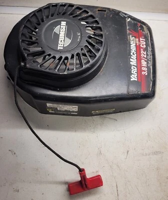 Tecumseh 3.8 HP LEV100 OEM Motor Retroceso Tirar Arranque y Cubierta Máquinas de Patio Foto 1 de 3