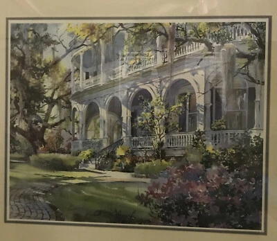 LITOGRAFÍA FIRMADA A MANO VIRGINIA FOUCHE BOLTON "NÚMERO DOS ENCUENTRO CALLE" Foto 1 de 4