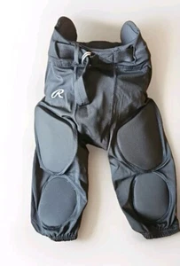 Rawlings Football Pants, Black, Youth Medium - Picture 1 of 2
