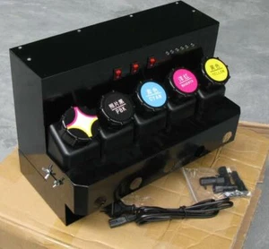  220V Empty Refillable Ink Cartridges for Fuji Acuity CMYKW - Picture 1 of 2