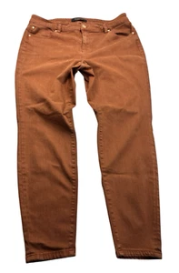 Pantalones de mezclilla elásticos ajustados canela talla grande 20W Liverpool Los Angeles para mujer - Imagen 1 de 15