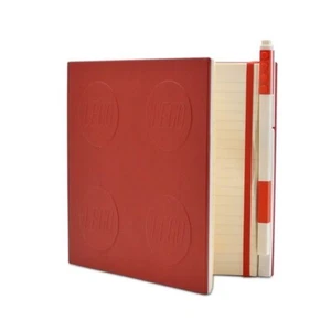 LEGO® 2.0 Locking Notebook with Gel Pen - Red leg52439 - Picture 1 of 3