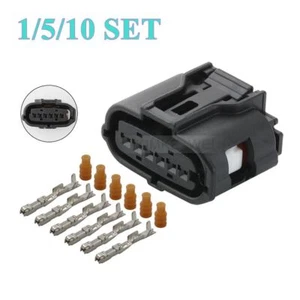 6 Pin/Way Automotive Sensor Female Connector Plug Kit For Toyota LEXUS MAZDA - Picture 1 of 2