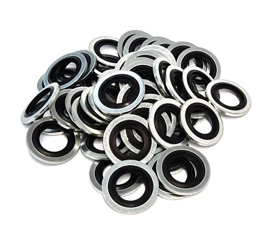 Renault Oil Sump Washers Kangoo Master Trafic x50 pcs - Renault Pt No 8200641648 - Image 1 of 3