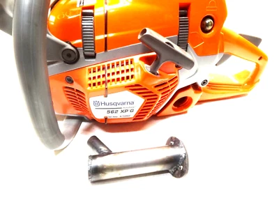 Husqvarna 555xp 560xp 562xp portiert Dual Port Rohr Auspuff Schalldämpfer XP 555 562 560 - Bild 1 von 4
