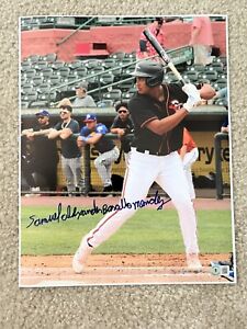 Samuel Basallo Autographed Signed 11x14 Photo Baltimore Orioles Top Prospect BAS
