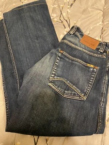 Meltin Pot Etienne Reversible Denim Jeans 32 x 34 100% Cotton - Picture 1 of 9