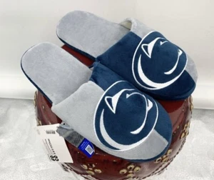 New FOCO PENN STATE NITTANY LIONS College Mens SLIPPERS---SIZE 13-14 - Picture 1 of 8