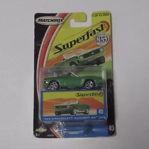 Matchbox Superfast 1969 Chevrlet Camaro SS 396 1/64 Die Cast Car 1 of 15,000 - Picture 1 of 2