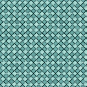 30" Long Bolt End HAPPINESS IS HOMEMADE Quilt Fabric Teal Checker Maywood - Picture 1 of 2