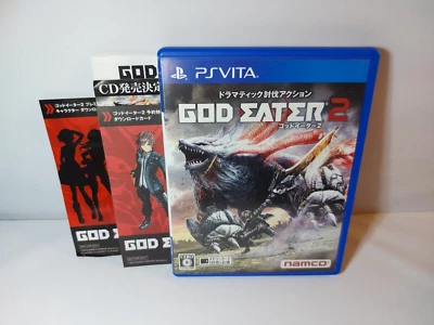 God Eater 2 with flyer Sony PlayStation Vita PSVita Japan ver. - Image 1 of 4