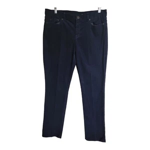J Crew Hose Damen Größe 32 S City Fit Cord Dunkelblau Stretch - Bild 1 von 9