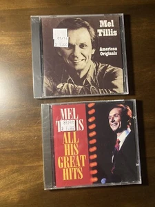 All His Great Hits by Mel Tillis CD Rare New Sealed + American Originals CD Lot - Picture 1 of 11