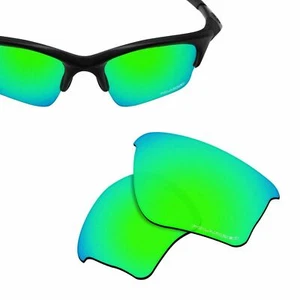 HPO Lente di Ricambio Acqua Salata per-OAKLEY Mezza Giacca XLJ-Verde Polarizzato - Foto 1 di 6