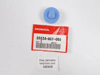 NUEVO OEM HONDA 1995 CB1000 1989-1990 CB400 GOMA, TAPÓN DE PIE 50524-MG9-000 Foto 1 de 2