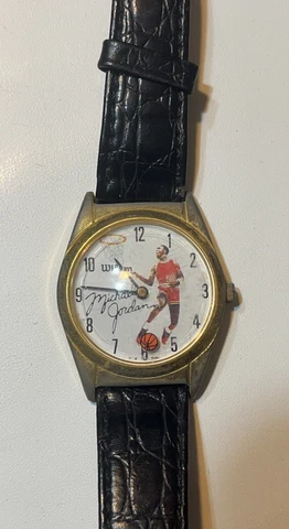 Micheal Jordan watch by Wilson Cover