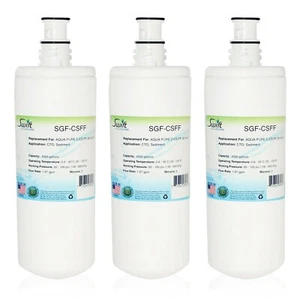 Swift Green Filters SGF-CSFF Fits for 3M Aqua Pure C-CS-FF Filter (3 Pack) - Picture 1 of 6