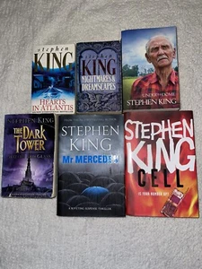 Stephen King Book Bundle X 6, Horror, Fantasy, Mystery, Supernatural, (35) - Picture 1 of 14