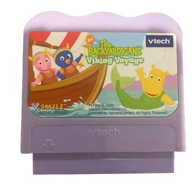 Vtech V Smile Learning content Cartridge The Backyardigans viking voyage - Image 1 of 2