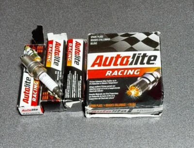 CAJA 3 piezas de bujías Autolite AR3923 Racing se adapta a Champion RC9YC NGK BKR6E Foto 1 de 2