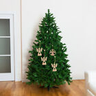  Hanging Decorations Christmas Tree Figurines Party Pendant Wooden